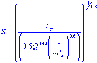 longitudinal slope